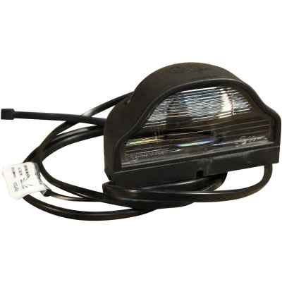 Afbeelding van Kentekenlamp regpoint 1.5M DC kabel Aspock Kentekenverlichting BouwmanAanhangwagens.nl