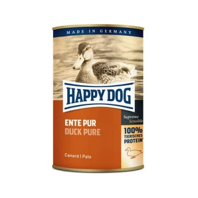 Afbeelding van Happy Dog Ente Pur eendenvlees 6x 400g