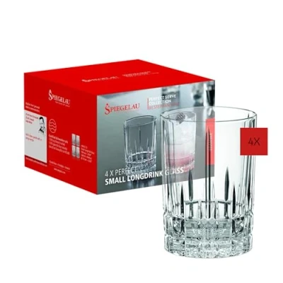 Afbeelding van Spiegelau 4500172 Korte gemengde drankglazen, set van 4, kristal, 240 ml, Perfect Serve,