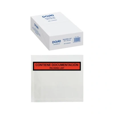 Afbeelding van PKA Packing List Enveloppen, 140 x 125 mm, 250 stuks