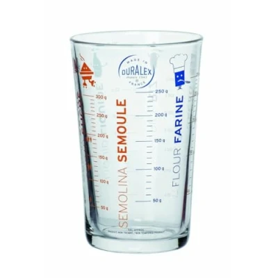 Afbeelding van Duralex 5004 AM12 tafeltrekzaag Precisio maatbeker glas transparant 9 cm