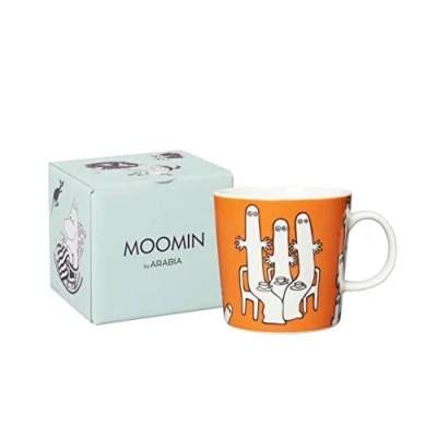 Afbeelding van Moomin bij Arabia mok 0,3L Hattifatteners
