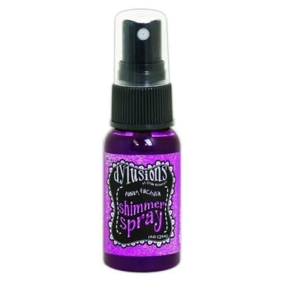 Afbeelding van Ranger Dylusions Shimmer Spray 59 ml funky fuchsia DYH60826 Dyan Reaveley