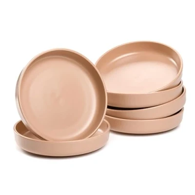 Afbeelding van Bord Leonardo Roma Apricot 20 cm (Set van 6)