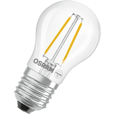 Afbeelding van OSRAM 4099854466687 LED lamp Energielabel D (A G) E27 1 W Warmwit (Ø x h) 45.00 mm stuk(s)