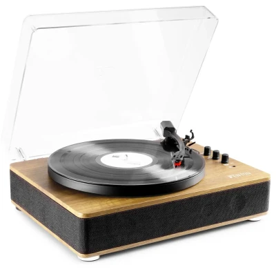 Afbeelding van Fenton RP162LW hifi retro platenspeler met Bluetooth in/out en