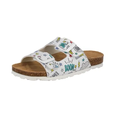 Afbeelding van Lico BIOLINE ZIPPY Uniseks, kinderen Instapschoenen, Wit/meerkleurig, 35 EU
