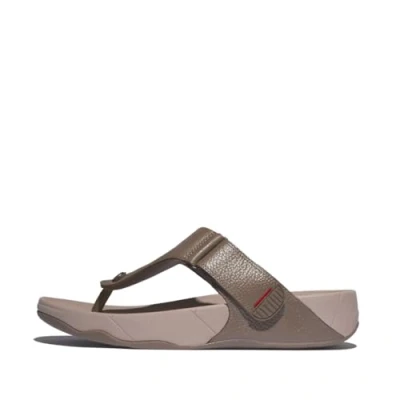 Afbeelding van Fitflop Trakk II herensandaal, Walnoot, maat 38 EU, 10 UK Wide