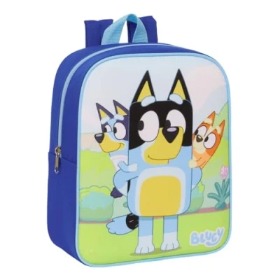 Afbeelding van Bluey Peuterrugzak, Happy 27 x 22 10 cm Polyester