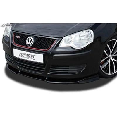 Afbeelding van Voorspoiler Vario X compatibel met Volkswagen Polo 9N2 2005 2009 incl. GTi (PU)