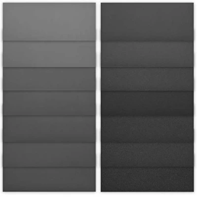 Afbeelding van Navaris schuurpapier 42 stuks voor nat en droog gebruik Geschikt handschuren 93 x 230 mm Korrelgrootte P120 P3000 Waterproof