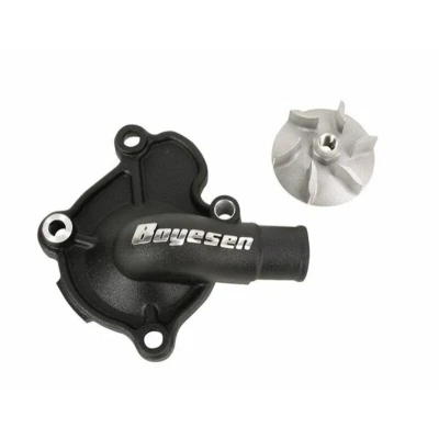 Afbeelding van Boyesen Supercooler Waterpomp Zwart Yamaha WR250F 2020 2021 YZ250F 2019 2023
