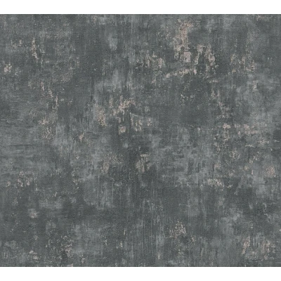 Afbeelding van METALLIC BEHANG Industrieel Rosegoud Grijs Zwart Livingwalls Stories of Life