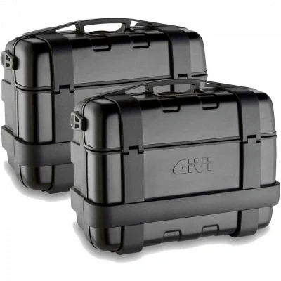 Afbeelding van GIVI TRK33BPACK2 Zijkoffer Set Monokey 33L Trekker Zwart