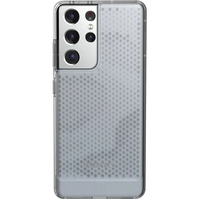 Afbeelding van Samsung Galaxy S21 Ultra Hoesje Siliconen en TPU (zacht) UAG Softcase/Backcover Transparant Telefoonhoesje Shockproof/Valbescherming