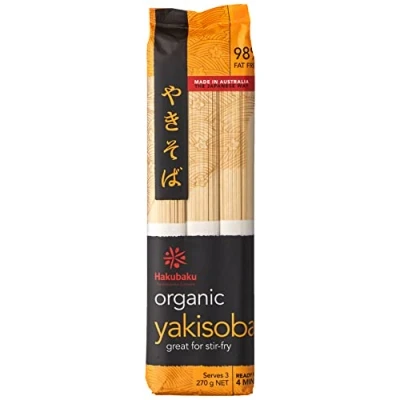 Afbeelding van Hakubaku Organic yakisoba noodles