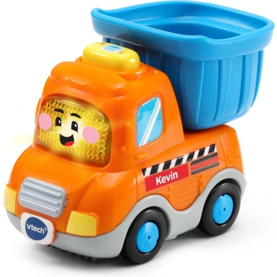 Afbeelding van VTech Toet Auto&#039;s Kevin Kiepwagen Educatief Baby Speelgoed Interactieve Auto 1 tot 5 Jaar