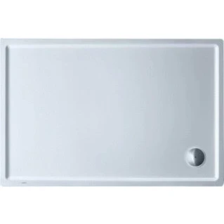 Afbeelding van Duravit starck slimline kunststof douchebak acryl rechthoekig 130x90x6cm wit 720242000000000