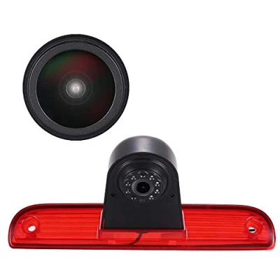 Afbeelding van 1280 x 720 pixels 1000TV Lines Auto Top Mount Remlicht Camera Achteruitrijcamera Waterdicht voor Fiat Ducato X250 X290 Bus Box Peugeot Boxter Citroen Jumper 2006 Transporter Van