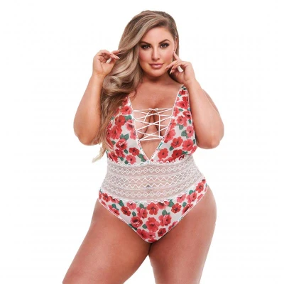 Afbeelding van BACI lingerie Dessous Bac3206Whtq grijs XL