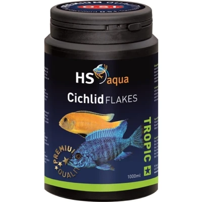Afbeelding van HS Aqua Cichlid Flakes 1000 ml