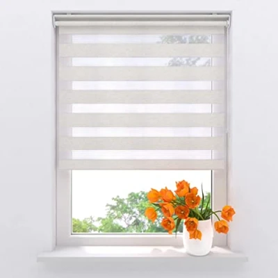 Afbeelding van Duo rolgordijn Pure Mini Lichtdoorlatend Linnen 60 x 150 cm zonder boren