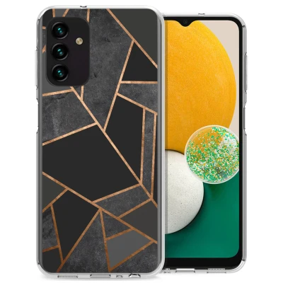 Afbeelding van Samsung Galaxy A13 (5G) Hoesje Siliconen en TPU (zacht) iMoshion Softcase/Backcover Zwart Telefoonhoesje