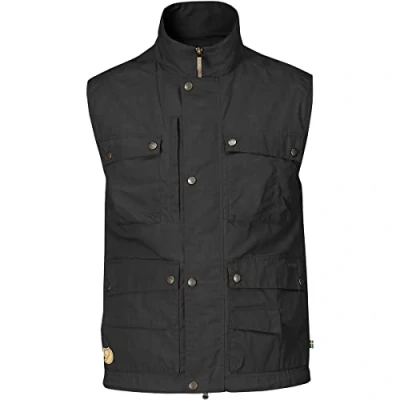 Afbeelding van Fjällräven Reporter Lite Bodywarmer Heren Dark Grey S Grijs Outdoor Jack