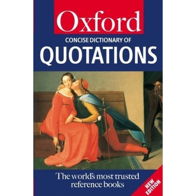 Afbeelding van The Concise Oxford Dictionary of Quotations