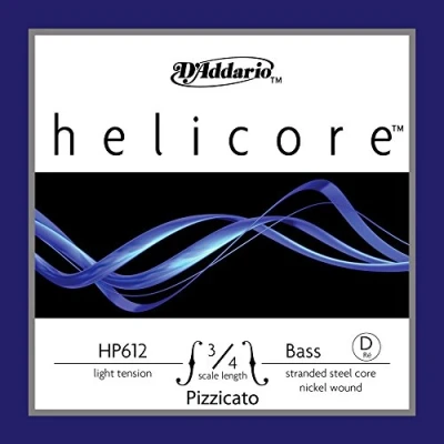 Afbeelding van D&#039;Addario Helicore 3/4 Schaal Lichtspanning Pizzicato Bass Single D String