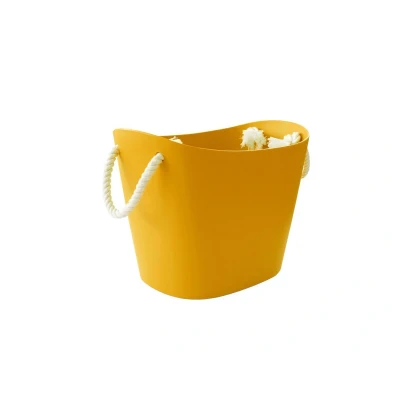 Afbeelding van Hachiman Opbergbak Balcolore Small Mosterd Geel 19x29x22cm 7 Liter