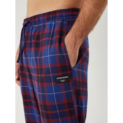 Afbeelding van Björn Borg CORE Pyjama Pants Pyjamabroek, Heren, Maat: Large, Dark blue/bordeaux