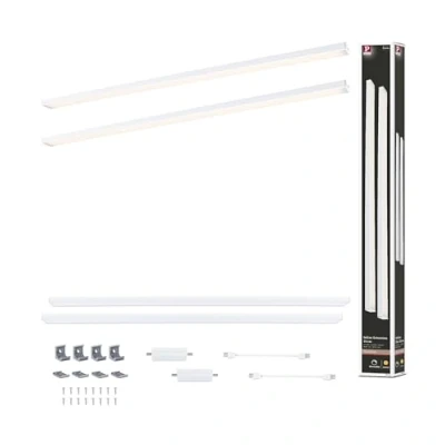Afbeelding van Paulmann Inline LED onderbouwlamp uitbreidingsset 6 W Warmwit Wit (mat)