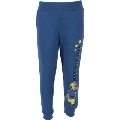 Afbeelding van Brandweerman Sam joggingbroek, blauw, maat 110/116