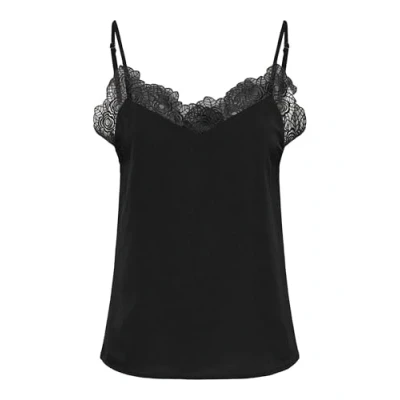 Afbeelding van Onlelley Fr Lace Singlet Cs Ptm, zwart, L