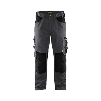 Afbeelding van Blåkläder Werkbroek zonder spijkerzakken 1556 Medium Grijs/Zwart Maat C56