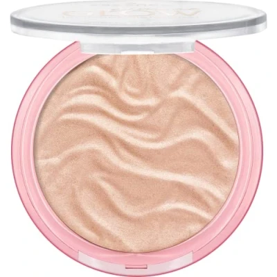 Afbeelding van essence gimme glow luminous highlighter, nr. 10, direct resultaat, stralend, glinsterend, veganistisch, olievrij, zonder parfum, alcohol, per stuk verpakt (9 g)