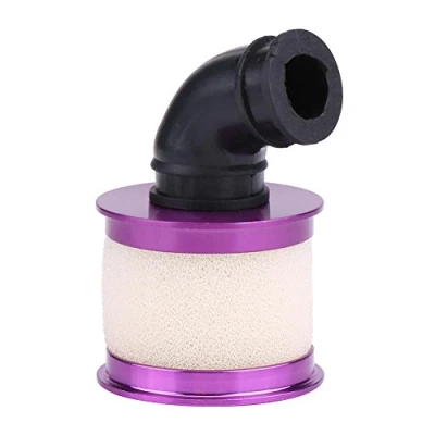 Afbeelding van RC Car Air Filter, Sponge Open Aluminium Alloy 1/10 Filter for HSP 94122/188 Buggy Truck(Purple)