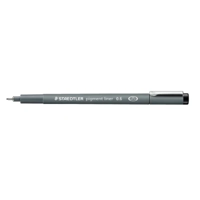 Afbeelding van pigment liner fineliner 0,5 mm zwart