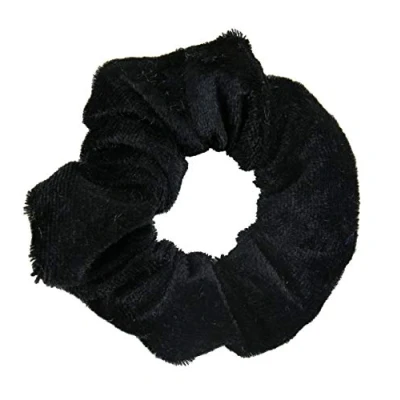 Afbeelding van Set van 2 fluwelen scrunchies (zwart)