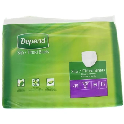 Afbeelding van Depend Slip Super Plus Medium 15 stuks