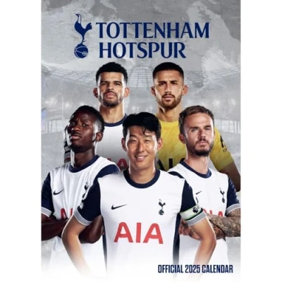 Afbeelding van Tottenham Hotspur FC 2025 A3 Posterkalender: Original Danilo Kalender [Mehrsprachig] [Kalender]