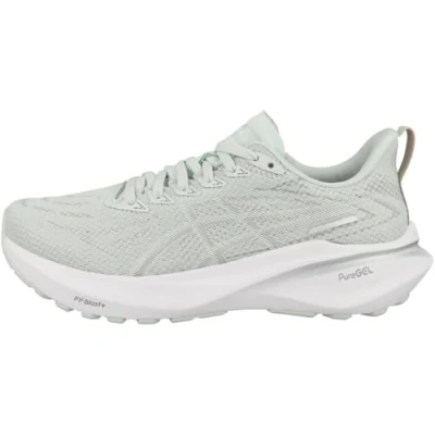 Afbeelding van Asics GT2000 13 Hardloopschoenen voor op de weg, Dames, Maat: 40.5, Pure aqua/white Textiel/ synthetisch
