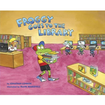 Afbeelding van Froggy Goes to the Library