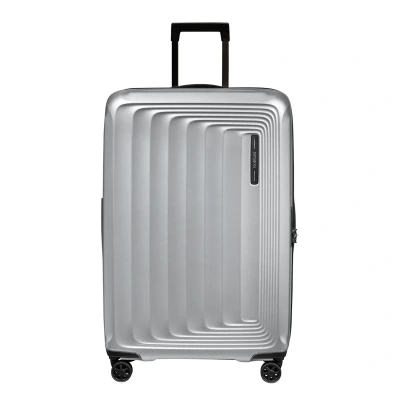 Afbeelding van Samsonite Nuon Spinner 75 Exp matt silver Harde Koffer