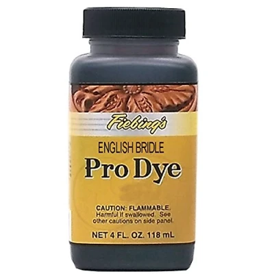 Afbeelding van 4 OZ FIEBING PROFESSIONAL OIL LEATHER DYE ENGLISH BRIDLE