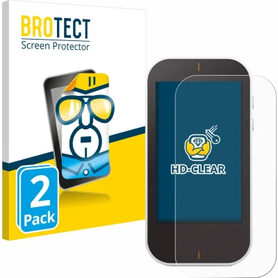 Afbeelding van BROTECT (2 Stuks) Schermbeschermer voor Garmin Approach G80 Screen Protector Transparant