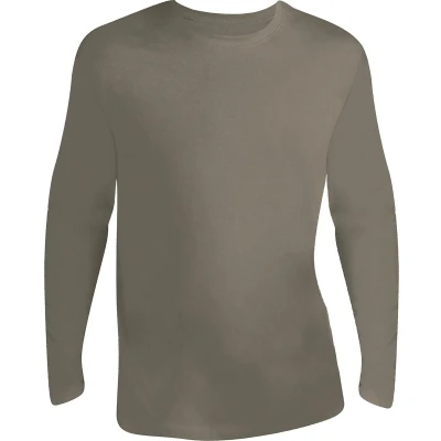 Afbeelding van SOLS Heren Monarch T Shirt Met Lange Mouwen (Khaki) Maat S