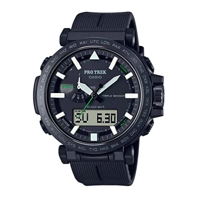 Afbeelding van Casio Pro Trek PRW 6621Y 1ER Herenhorloge 51,5 mm Zwart