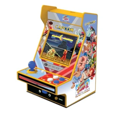 Afbeelding van My Arcade Super Street Fighter II Nano Speler Draagbare Retro (2 SPELLEN IN 1)